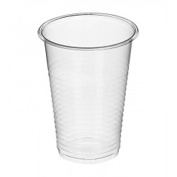 Пластиковый стакан прозрачный 200 мл.
