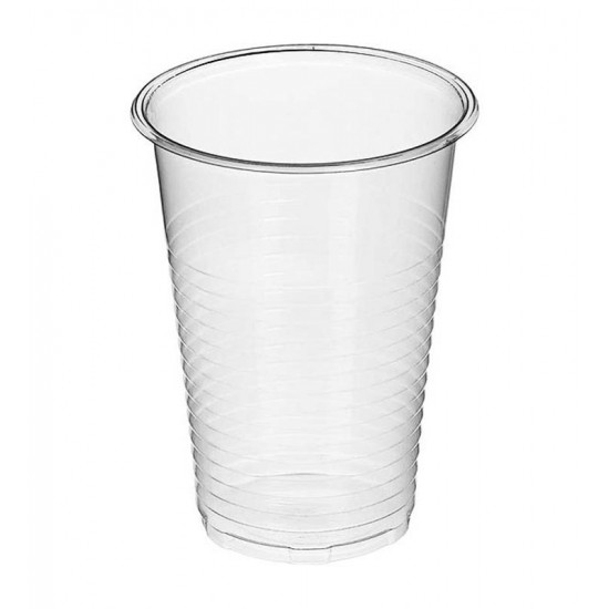 Пластиковый стакан прозрачный 200 мл.