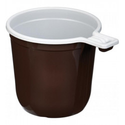 Чашка кофейная 180 мл (коричневая )