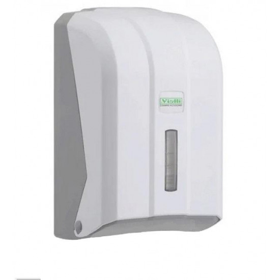 Диспенсер Vialli для листовой туалетной бумаги (Белый) K6