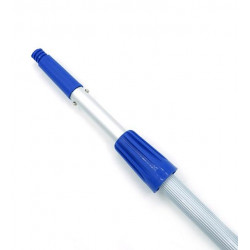 Ручка алюминиевая телескопическая длиной 2.4 м. двухпозиционная