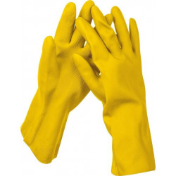 Резиновые перчатки Плотные L