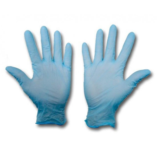 Перчатки Nitril Tex, стерильные (8-8.5 (L) цвет: голубой)