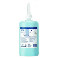 Жидкое мыло-гель для тела и волос в бутылках TORK Premium 1 л. 420601